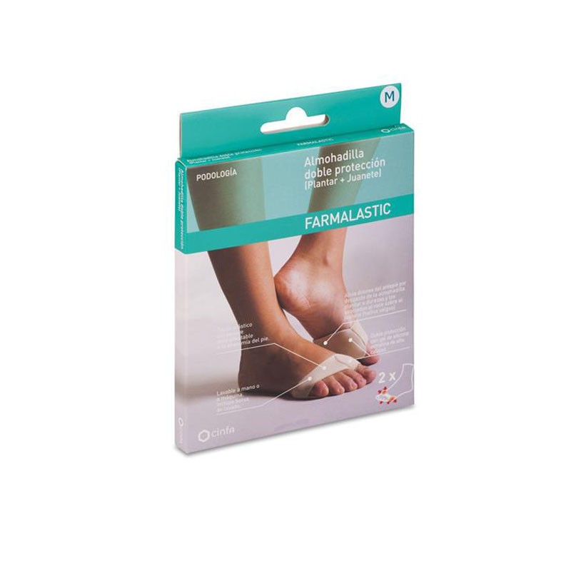 ALMOHADILLA PLANTAR FARMALASTIC GEL DE SILICONA TALLA M