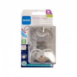 MAM Perfect Night Silicone Pacifier + 16 months Unisex