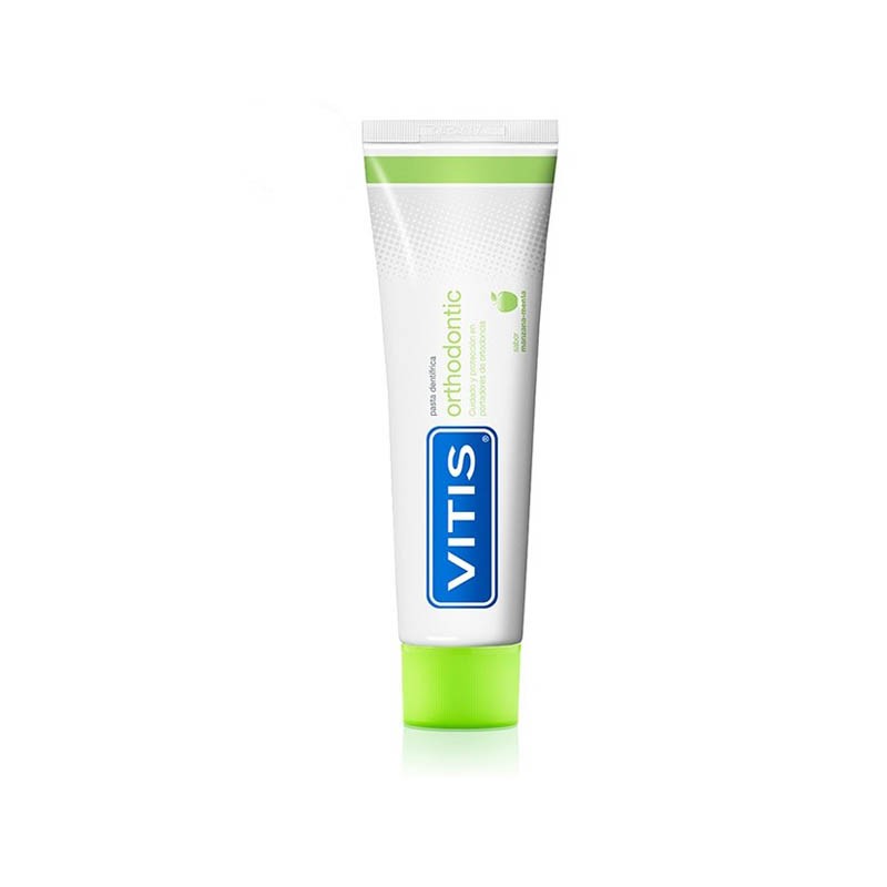 VITIS Kieferorthopädische Zahnpasta Apfel-Minze-Geschmack 150ml VITIS Kieferorthopädische Zahnpasta Apfel-Minze-Geschmack 150ml