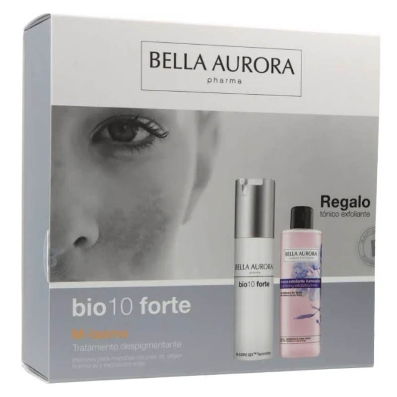 BELLA AURORA BIO 10 Forte M-Lasma Traitement Dépigmentant Intensif 30 ml + Tonique Exfoliant 200 ml en CADEAU BELLA AURORA BIO 10 Forte M-Lasma Traitement Dépigmentant Intensif 30 ml + Tonique Exfoliant 200 ml en CADEAU
