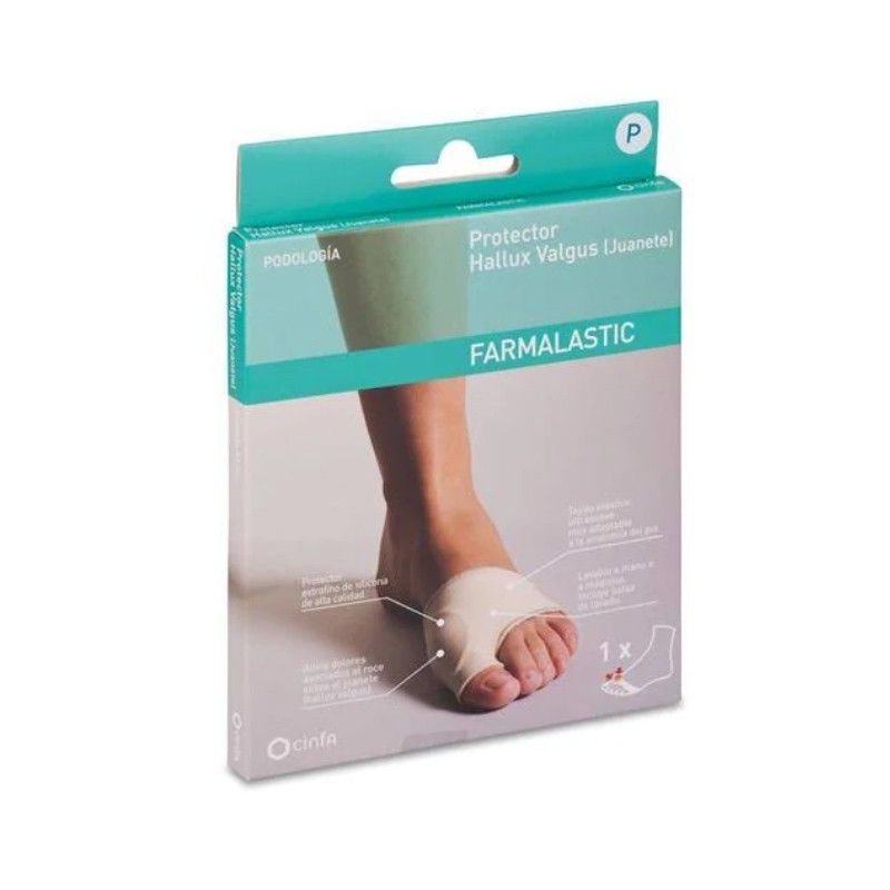 FARMALASTIC Protecteur d'Oignon Hallux Valgus Taille Petite