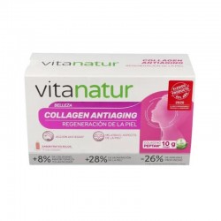 Vitanatur Collagen Antiaging 10 Fiale Gusto Frutti Rossi