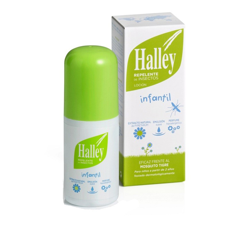 HALLEY Repelente de Insectos Infantil en Loción 100 ml