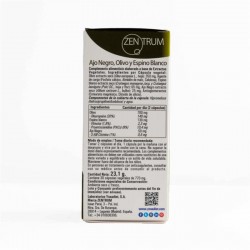 Zentrum Black Garlic Hawthorn Olive 30 Capsules