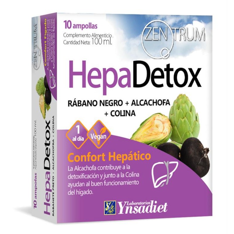 Zentrum Hepadetox 10 Ampullen