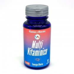 Complexo vitamínico de vitaminas e minerais 60 cápsulas