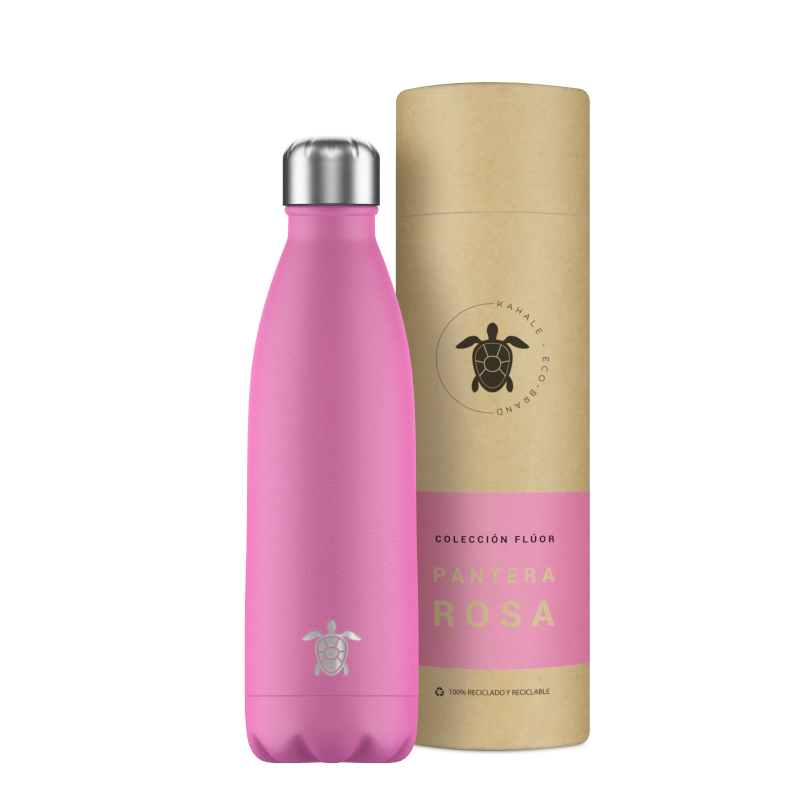 Kahale Pink Panther Edelstahl Thermosflasche 500ml