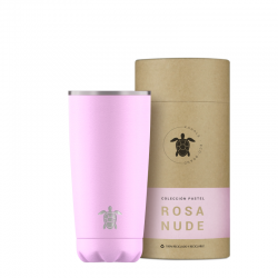 Kahale Coffe Cup Térmica Acero Inoxidable Rosa Nude 500ml