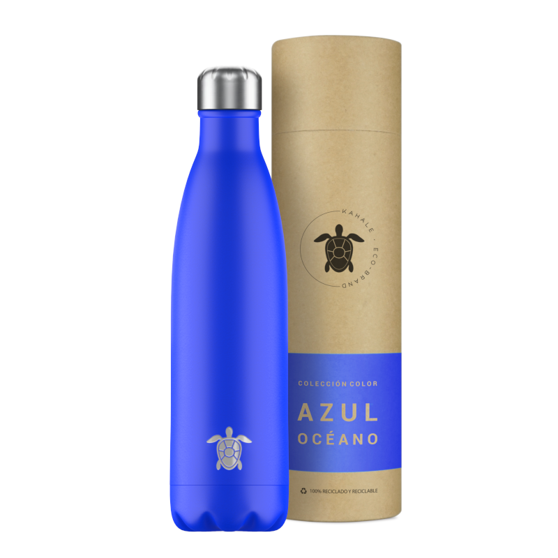 Kahale Ocean Blue Edelstahl-Thermoflasche 750ml
