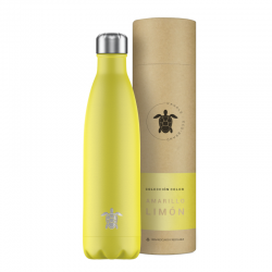 Kahale Lemon Yellow Stainless Steel Thermal Bottle 500ml