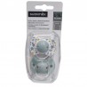 SUAVINEX Chupeta SX Pro Tetina Fisiológica de Silicone 6-18 Meses 2 Unidades (Estrelas-Azul)