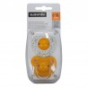 SUAVINEX Pacifier Anatomical Latex Teat 6-18M x2 (Dots and Yellow)