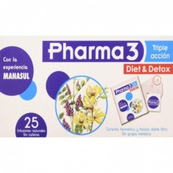 Biodes Pharma 3 Diet&Detox 25 Sachês