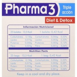 Biodes Pharma 3 Diet&Detox 25 Bustine 【OFFERTA】