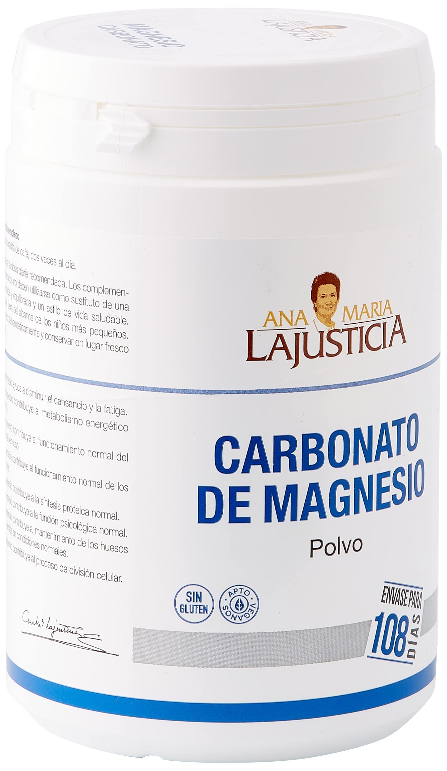 Lajusticia Carbonato di Magnesio 130 g 【OFFERTA】