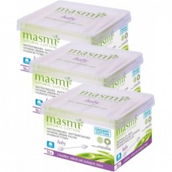 Masmi Baby-Baumwolltupfer 65 Einheiten