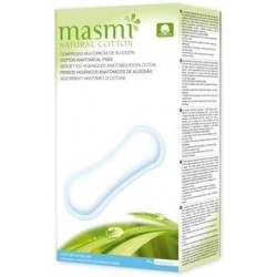 Masmi Compresas Anatomicas Masmi Natural Cotton 16 unidades