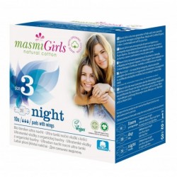 Masmi Girls Nachtkompresse 10 Einheiten