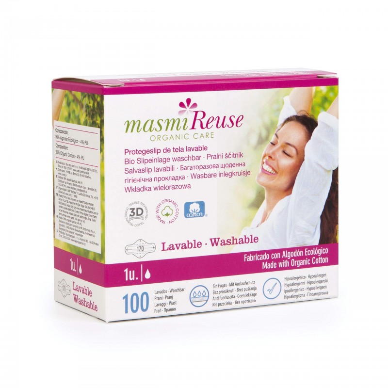 Salvaslip riutilizzato Wings di Masmi