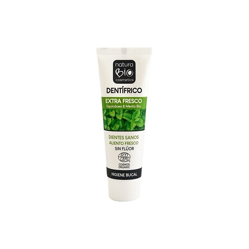 Naturabio Dentifrice Extra Frais 75 Echinacée & Menthe Bio S