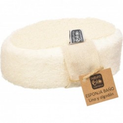 Naturabio Baðo Linen and Cotton Sponge 【ONLINE BUY】