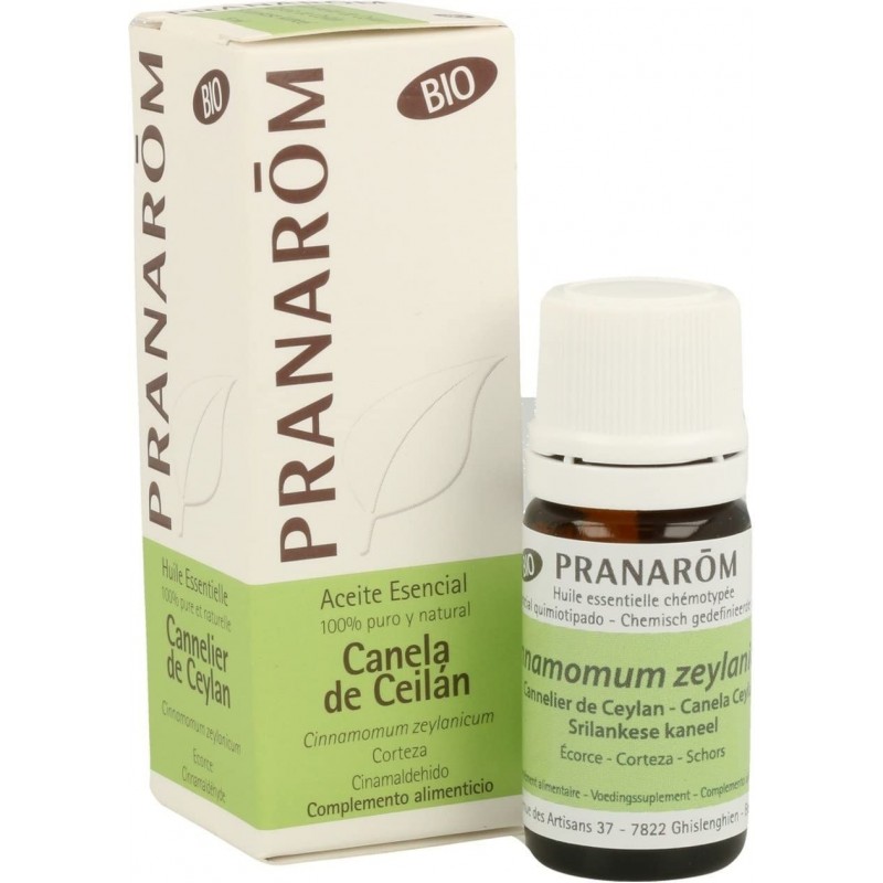 Pranarom Écorce de Cannelle de Ceylan Bio 5 ml Pranarom Écorce de Cannelle de Ceylan Bio 5 ml