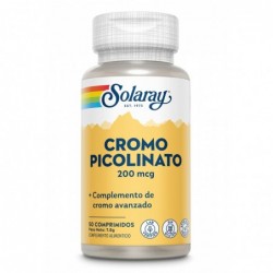 Solaray Picolinato de Cromo 50 Comprimidos