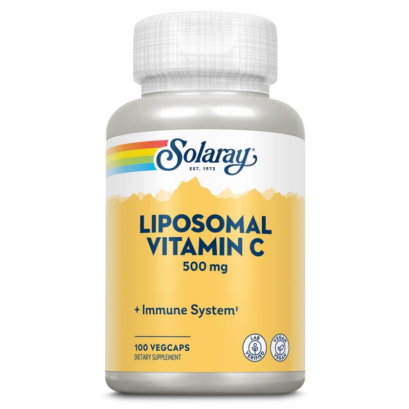 Solaray Lipovitamine C 100 Gélules Végétales Solaray Lipovitamine C 100 Gélules Végétales