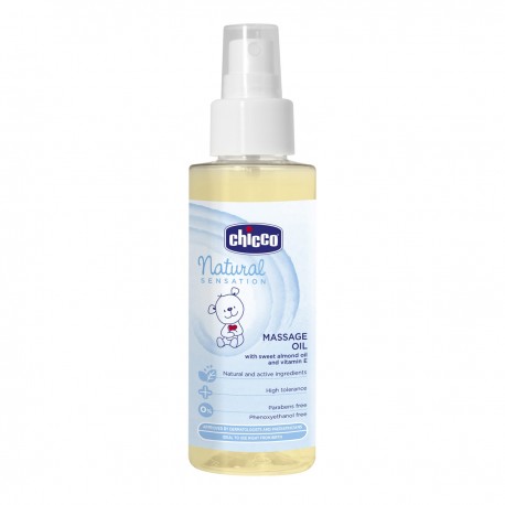 CHICCO Óleo de Massagem Sensação Natural 100ML CHICCO Óleo de Massagem Sensação Natural 100ML