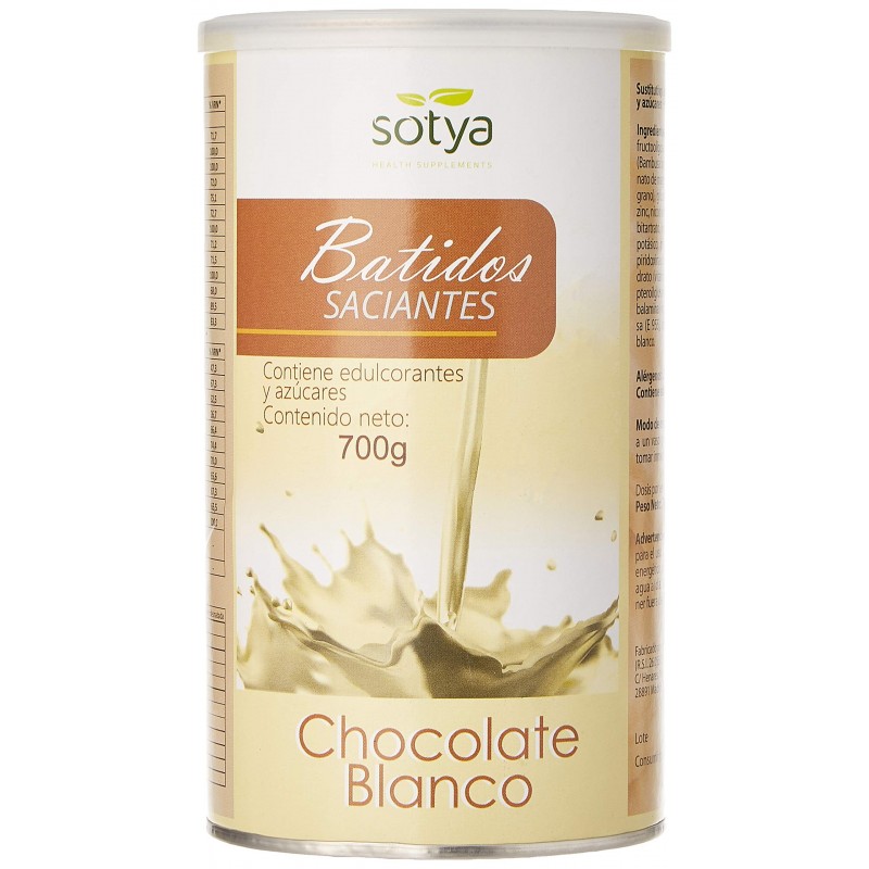 Sotya Beslan Smoothie satisfaisant au chocolat blanc 700g