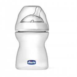 CHICCO Natural Feeling Baby Bottle Slanted Teat Medium Flow 250ML