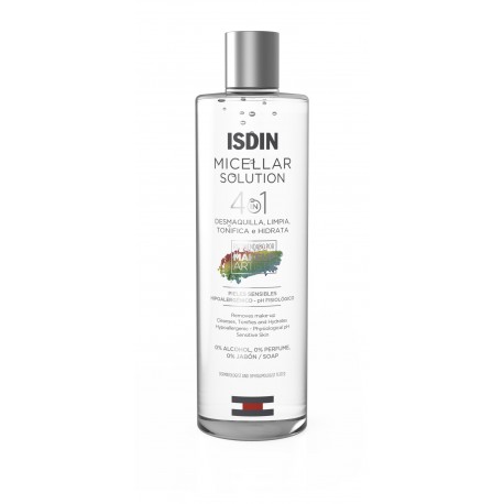 ISDIN Solution micellaire 4 en 1. 400Ml.