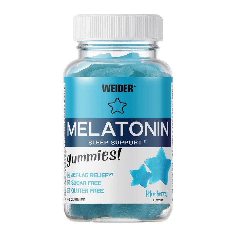 Weider Energy Boost Gummies Melatonina 60 caramelle gommose