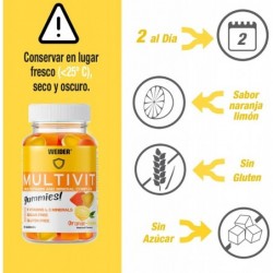Weider Energy Boost Gummies Multivit 80 Gominolas