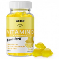 Weider Energy Boost Gummies Vitamin D 50 Gummies