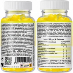 Weider Energy Boost Gummies Vitamin D 50 Gummies