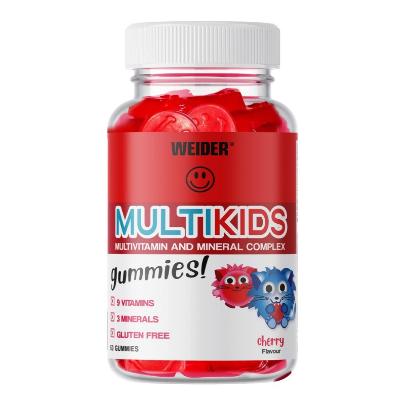 Weider Gummy Up Revolution Multikids Up Cherry 50 Gummies