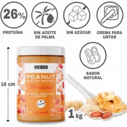 Weider Prot Beurre de Cacahuète Beurre de Cacahuète 1 Kg