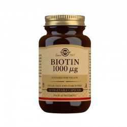 Pflegen Sie Ihr Haar mit SOLGAR Biotin 1000 mcg 50 Tabletten 【24-STUNDEN-VERSAND*】