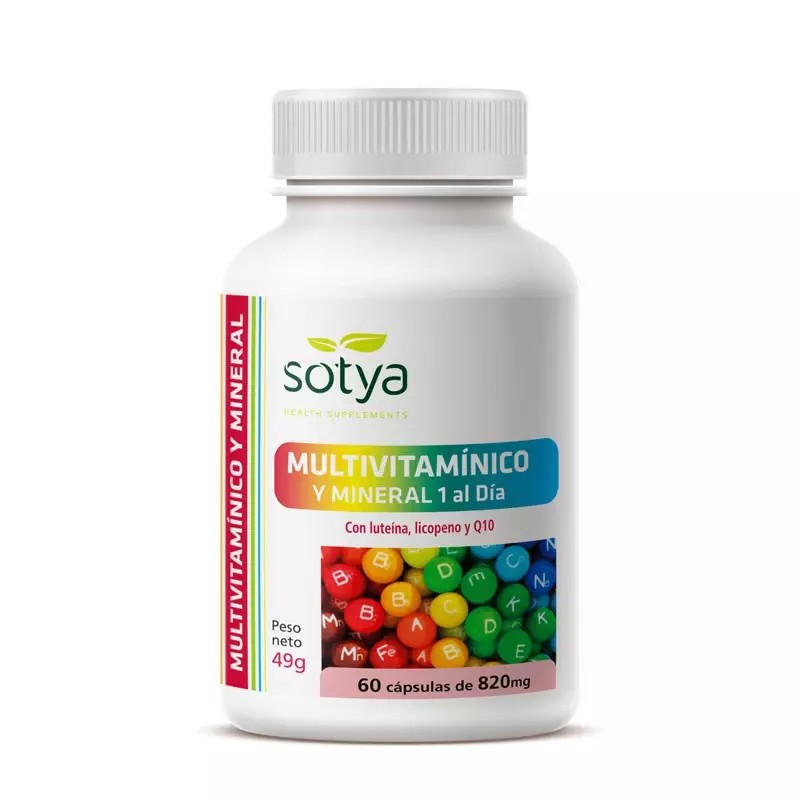 Sotya Beslan Multivitamin and Mineral 820Mg 60 Capsules Sotya Beslan Multivitamin and Mineral 820Mg 60 Capsules
