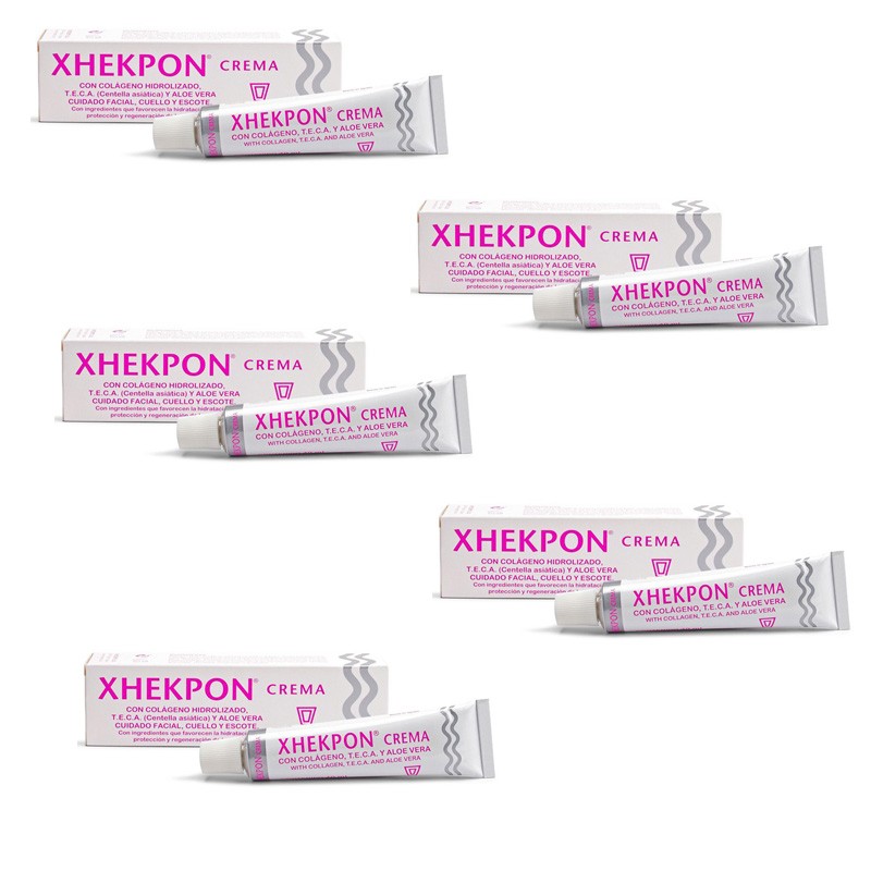 Confezione di crema viso antirughe XHEKPON 5x40ml