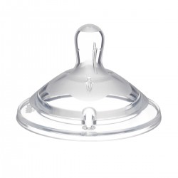 CHICCO 2x Natural Feeling Flow Brei-Sauger 6m+