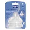 CHICCO 2x Natural Feeling Flow Brei-Sauger 6m+