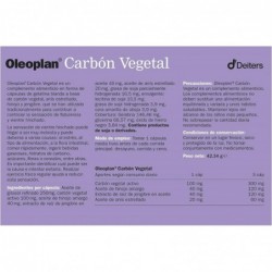 Oleoplan Charbon Végétal 60 Gélules
