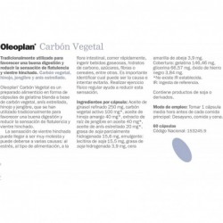 Oleoplan Charbon Végétal 60 Gélules