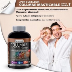 Drasanvi Collmar Choco Galleta Masticable 180 Comprimidos
