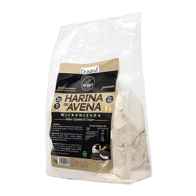 Drasanvi Biscotti Di Farina D'avena E Gusto Crema 1 Kg