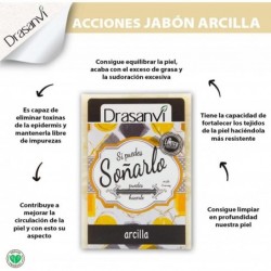 Sapone all'argilla Drasanvi 100g