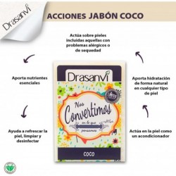 Sapone al cocco Drasanvi 100g