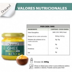 Burro Ghee Biologico Drasanvi 300 g